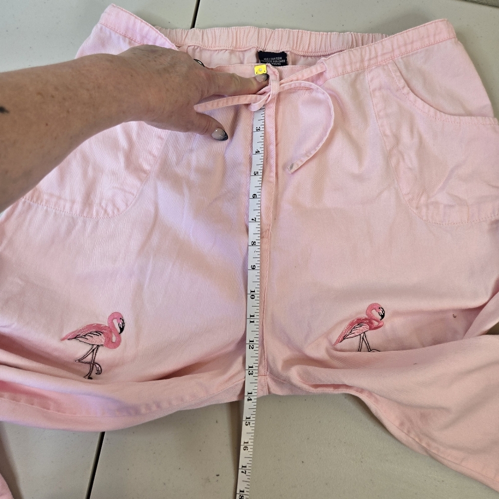 Pink Flamingo and Rhinestone Pants XL - Picture 14 of 15